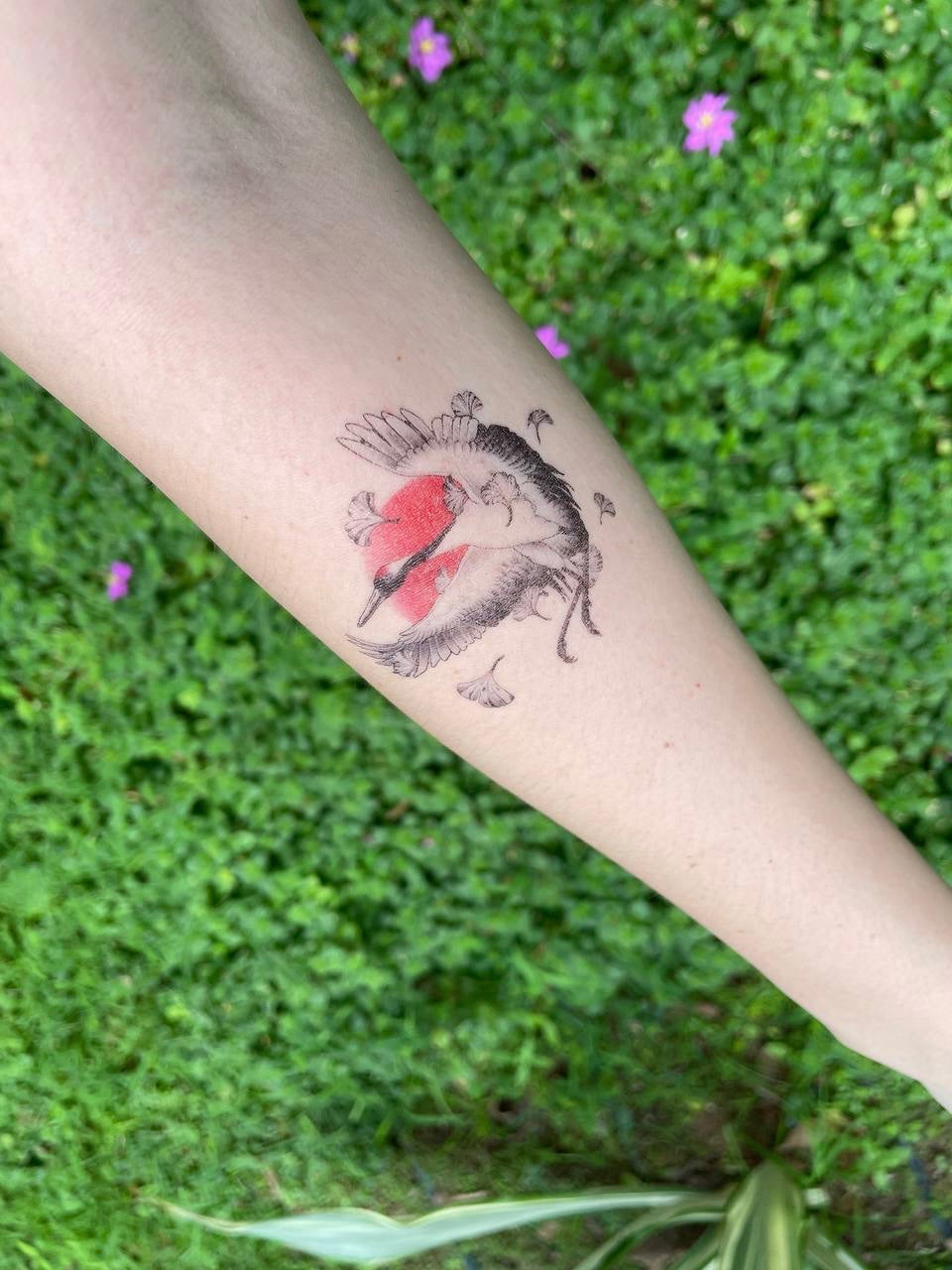 Japanese Crane | 12cm x 7cm