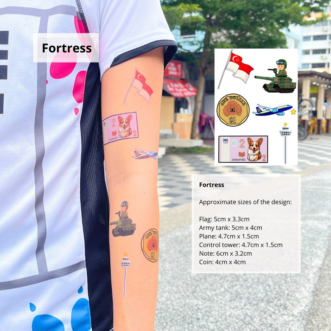 Fortress | NDP 2025 tattoo