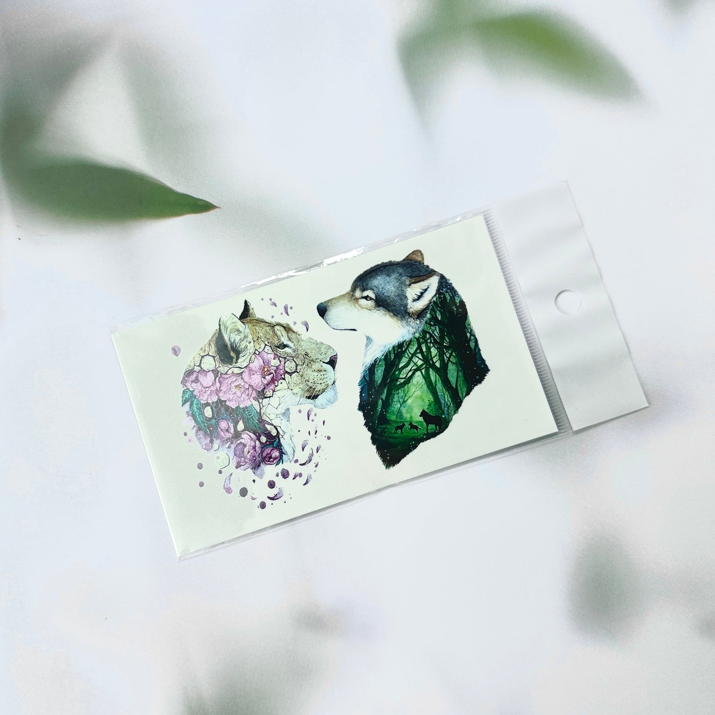 Wolves - love | 12cm x 7cm