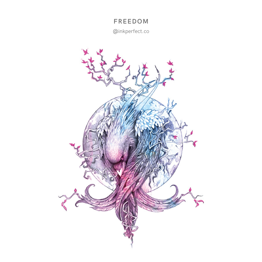 Freedom | 12cm x 7cm