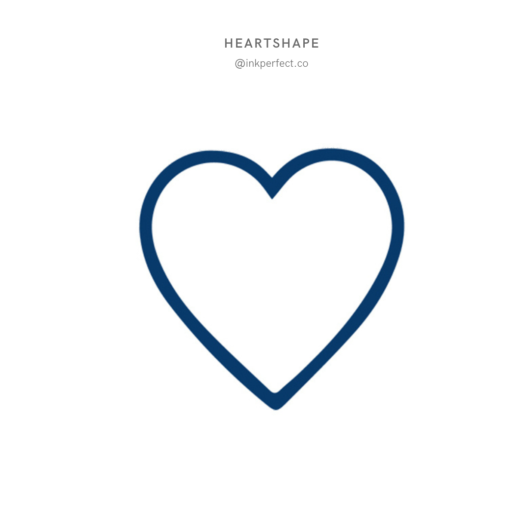 Heartshape | inkperfect's Jagua 5cm x 5cm
