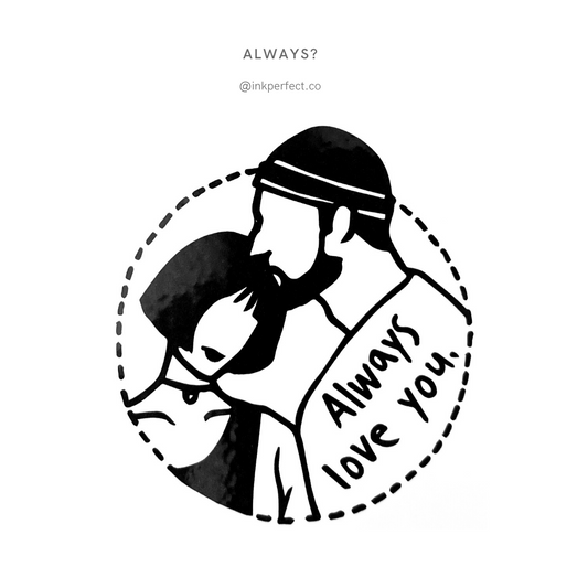 Always? | temporary tattoo 7cm x 5cm