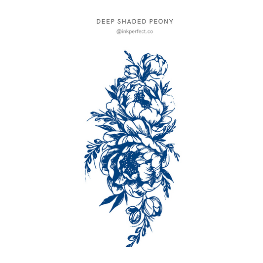 Deep shaded peony | inkperfect's Jagua 18cm x 11cm