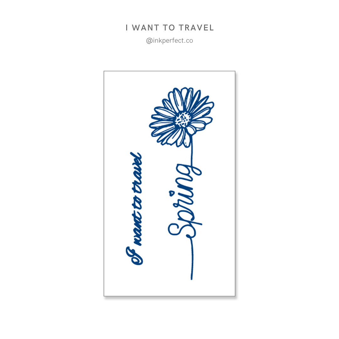 I want to travel | inkperfect's Jagua 12cm x 7cm