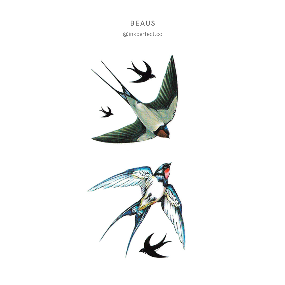 Beaus | temporary tattoo 10cm x 6cm