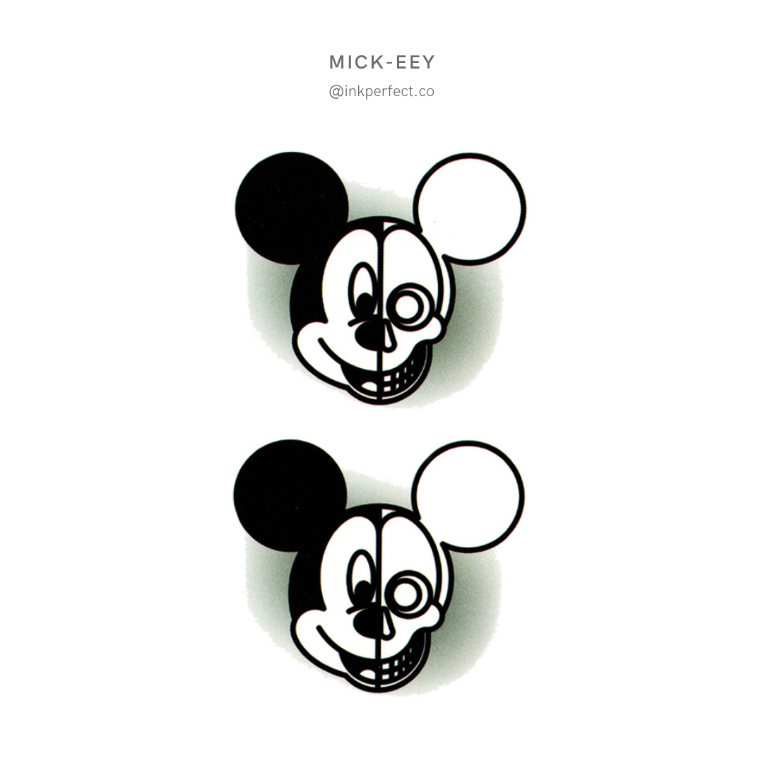 Mick-eey | temporary tattoo 10cm x 6cm