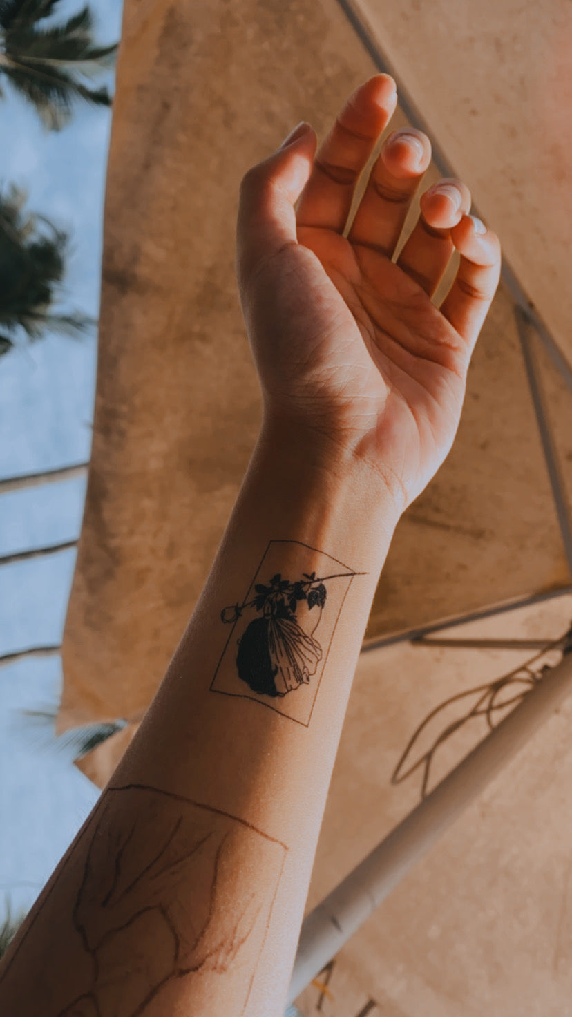 Trap | temporary tattoo 7cm x 5cm