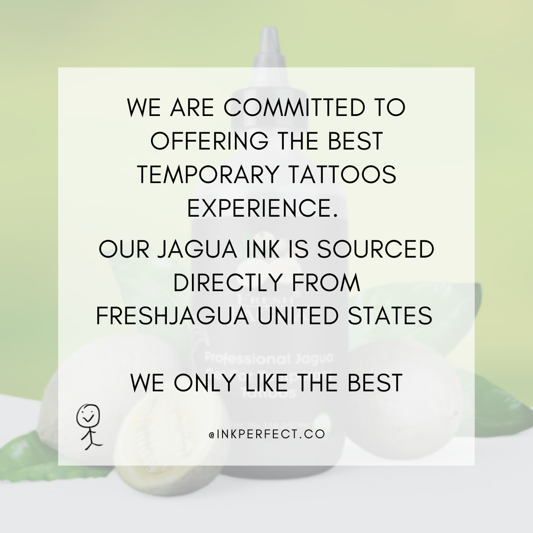 Jagua semi-permanent tattoo ink | by inkperfect.co