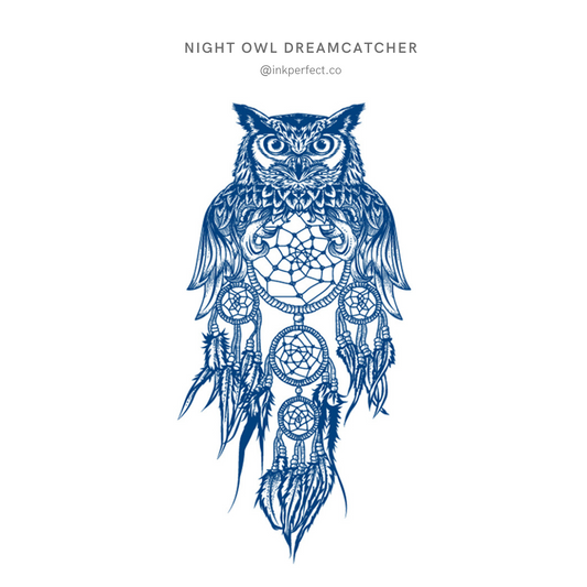 Night owl dreamcatcher | inkperfect's Jagua 18cm x 11cm