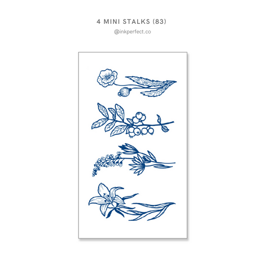 4 mini Stalks (83) | inkperfect's Jagua 12cm x 7cm