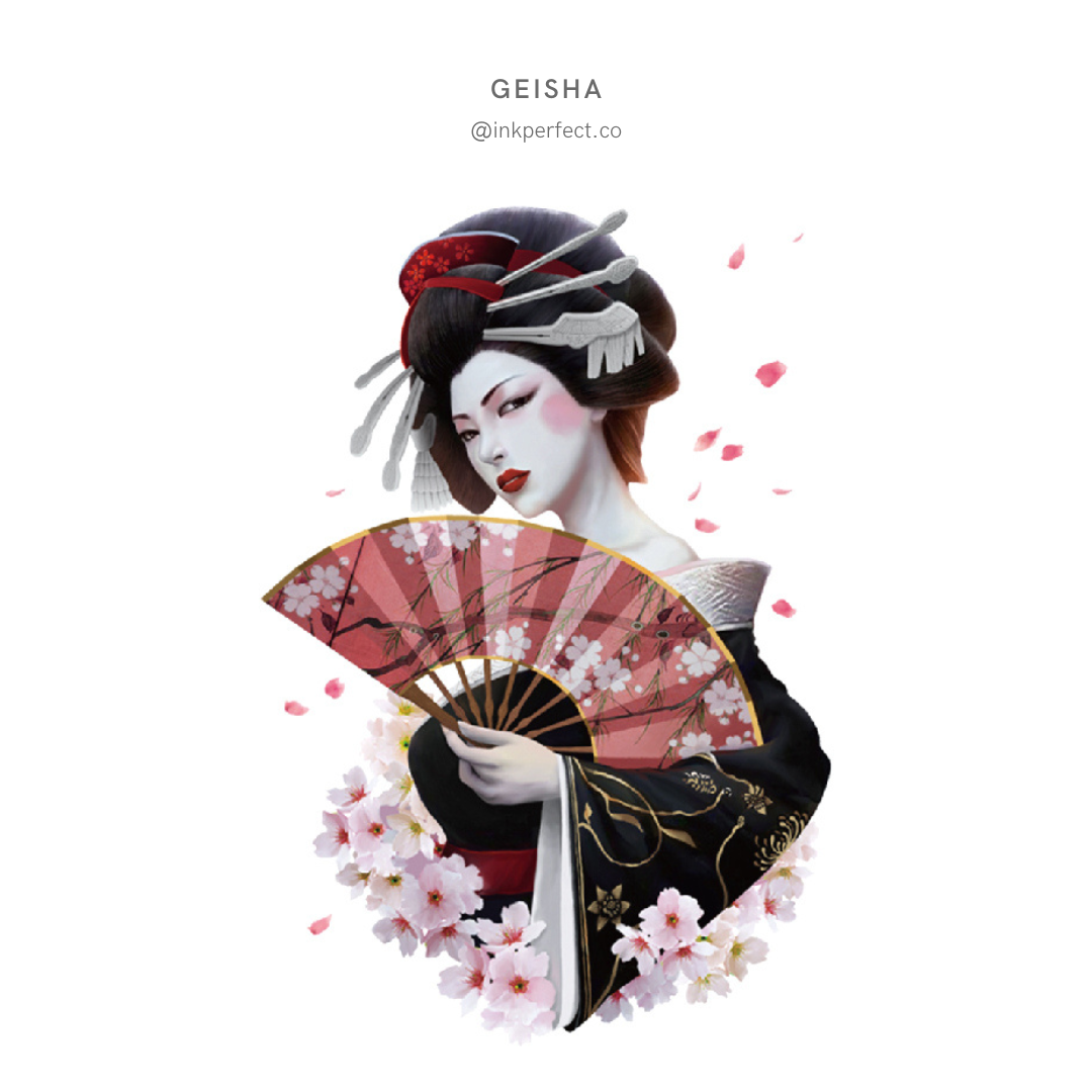 Geisha | 12cm x 7cm