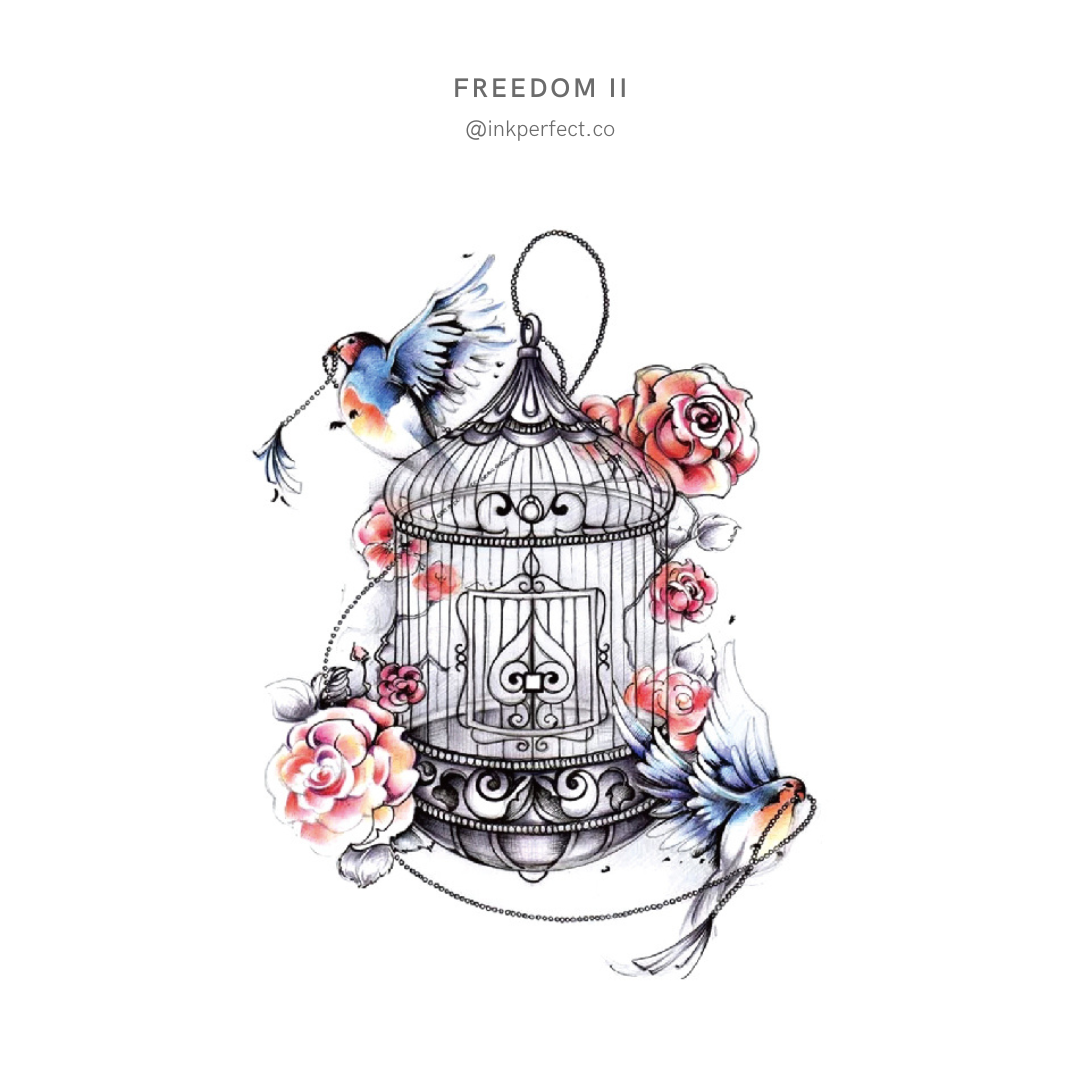 Freedom II | 12cm x 7cm