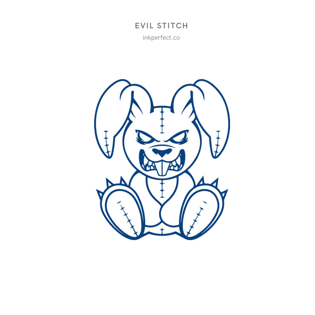 Evil Stitch | inkperfect's Jagua 5cm x 5cm