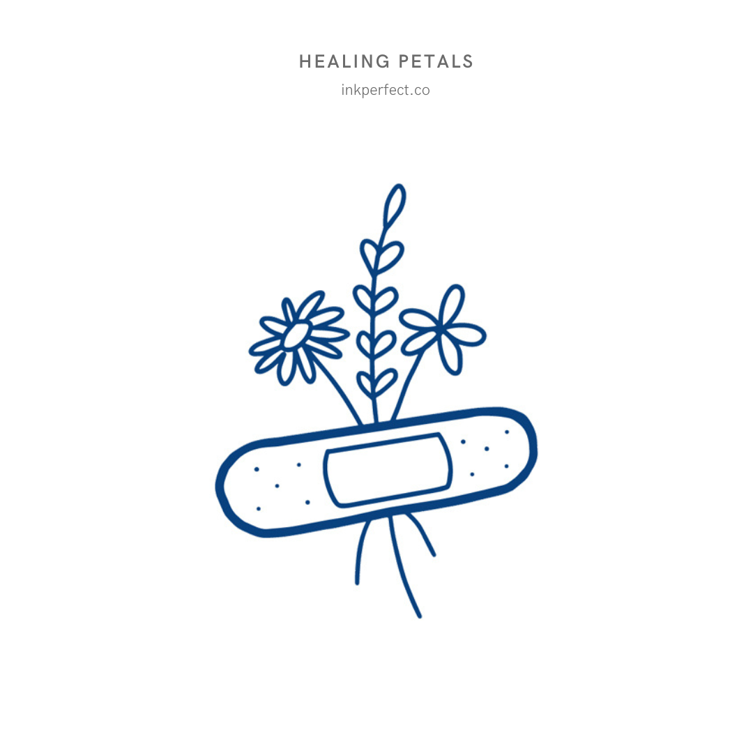 Healing petals | inkperfect's Jagua 5cm x 5cm