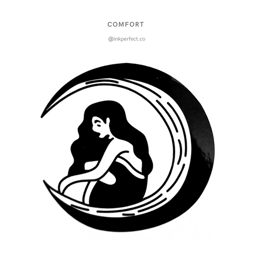 Comfort | temporary tattoo 7cm x 5cm