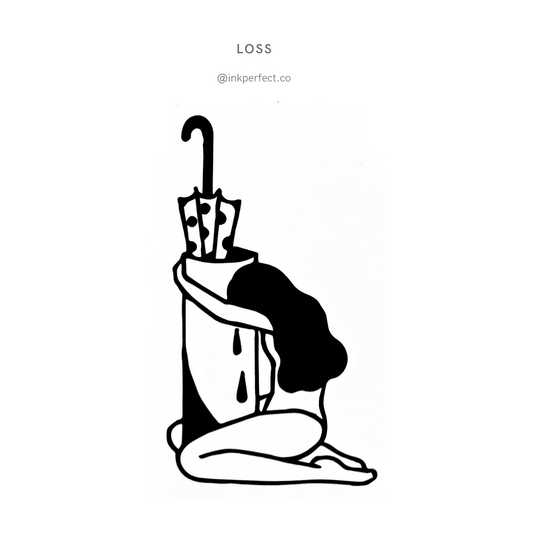 Loss | temporary tattoo 7cm x 5cm