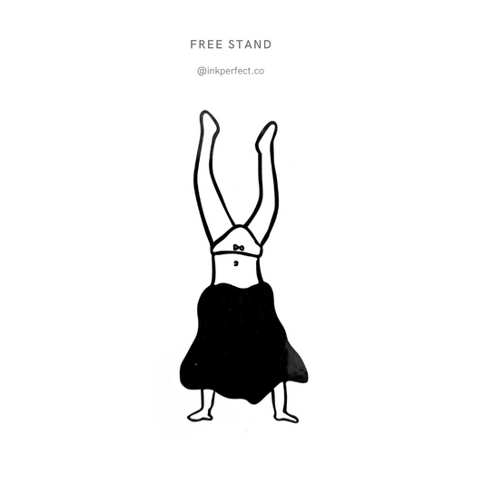 Free stand | temporary tattoo 7cm x 5cm