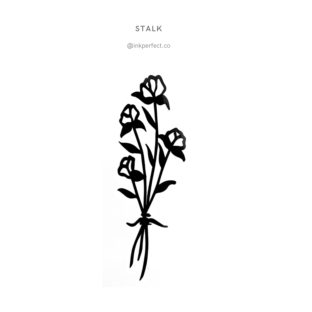 Stalk | temporary tattoo 7cm x 5cm