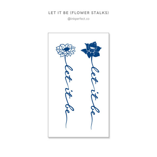 Let is be (flower stalks) | inkperfect's Jagua 12cm x 7cm
