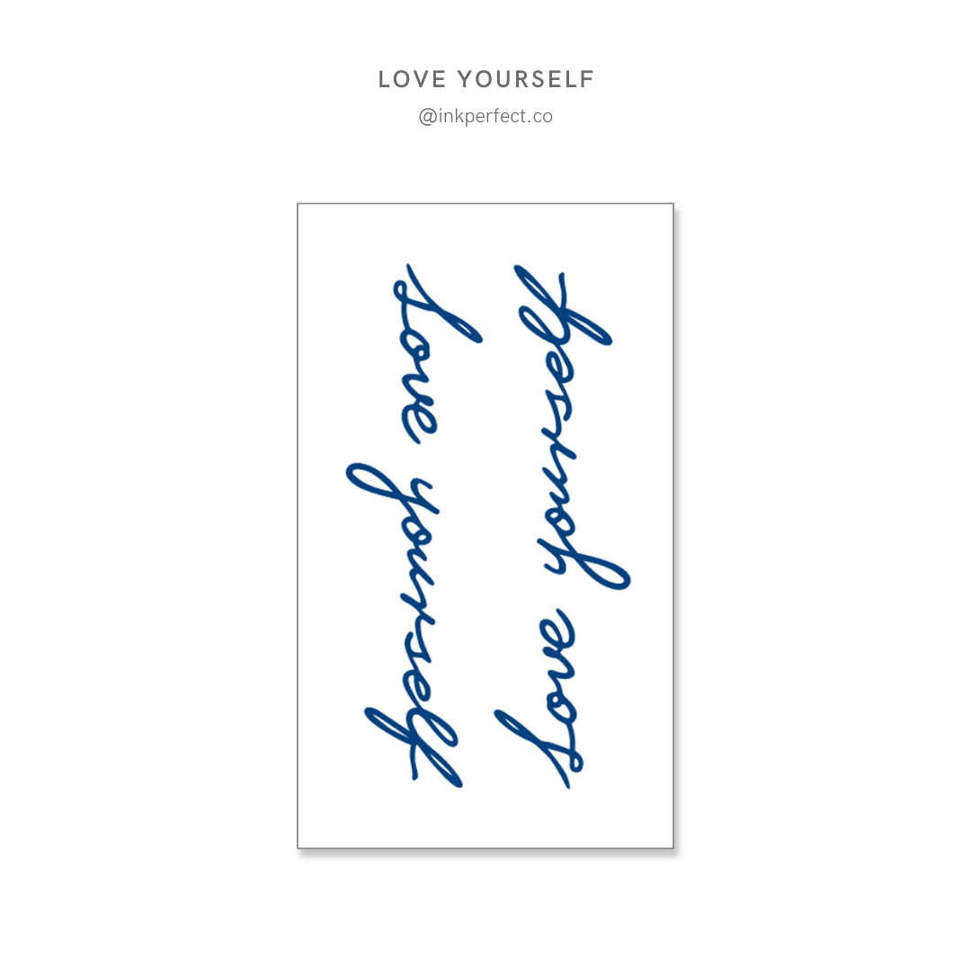 Love yourself | iinkperfect's Jagua 12cm x 7cm