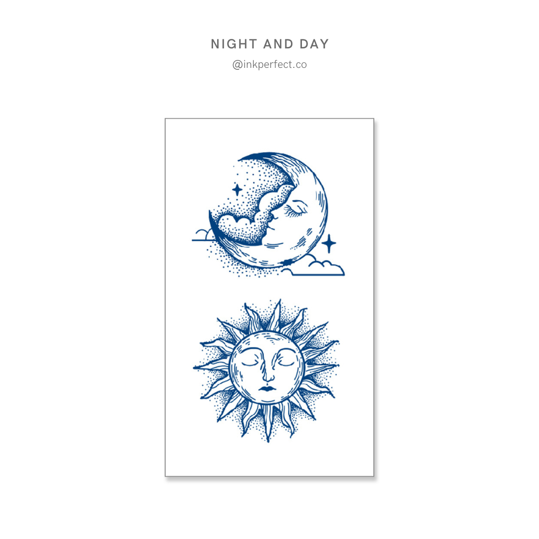 Night and Day |inkperfect's Jagua 12cm x 7cm