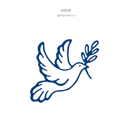 Dove | inkperfect's Jagua 5cm x 5cm