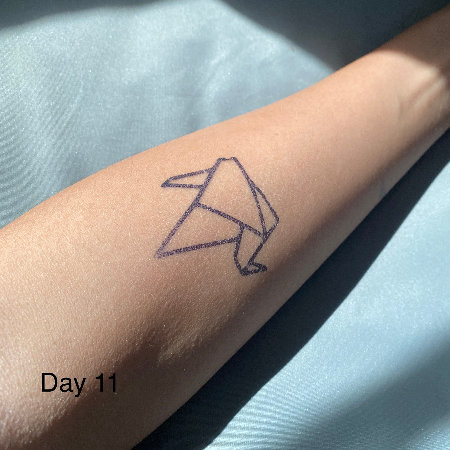 Semi Permanent Tattoo Origami | Mi Ink Tattoos