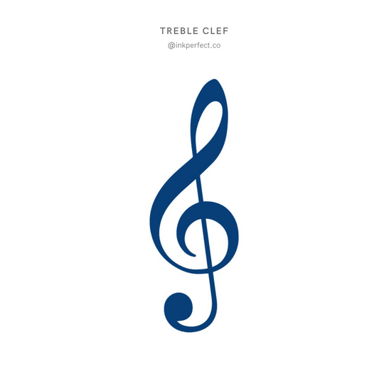 Treble Clef | inkperfect's Jagua 5cm x 5cm