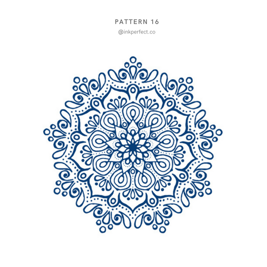 Pattern 16 | inkperfect's Jagua 5cm x 5cm