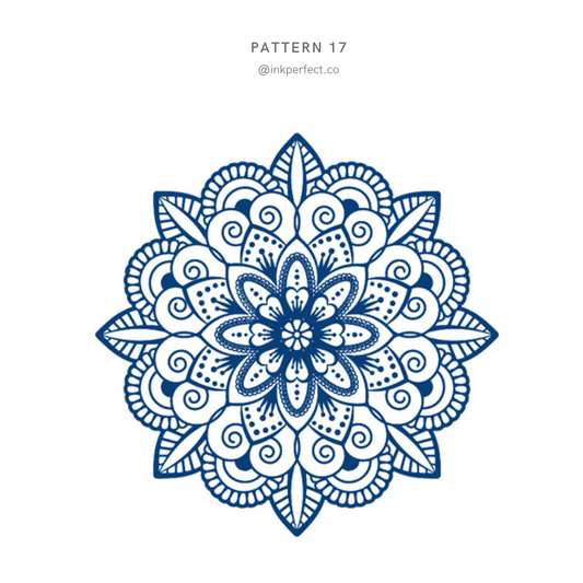 Pattern 17 | inkperfect's Jagua 5cm x 5cm