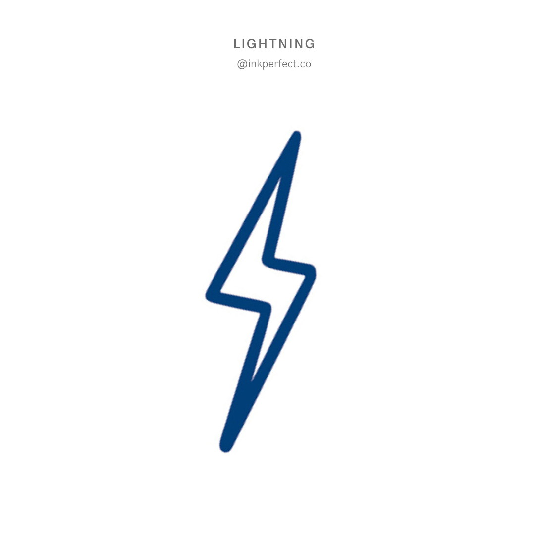 Lightning | inkperfect's Jagua 5cm x 5cm