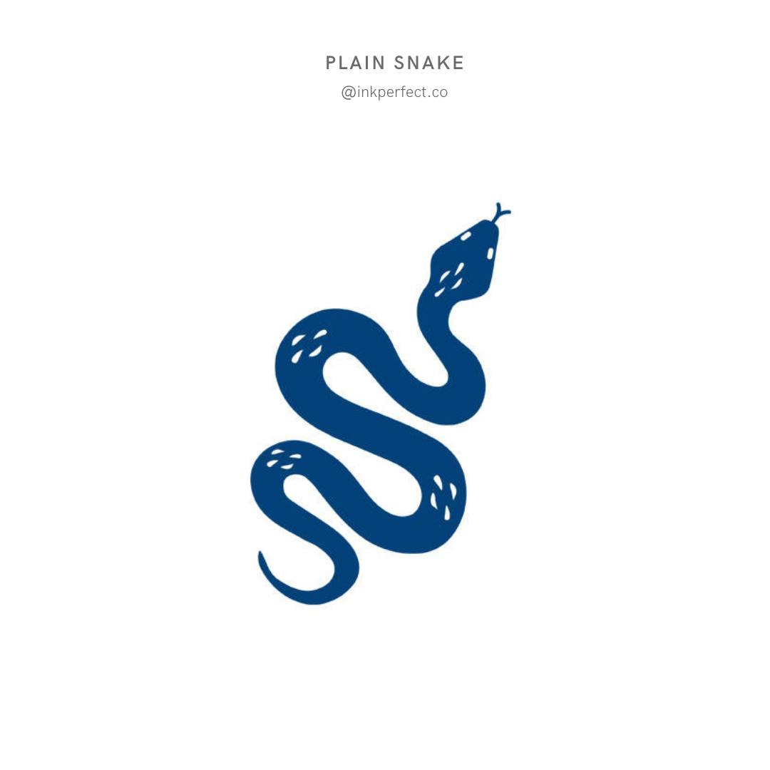 Plain snake | inkperfect's Jagua 5cm x 5cm