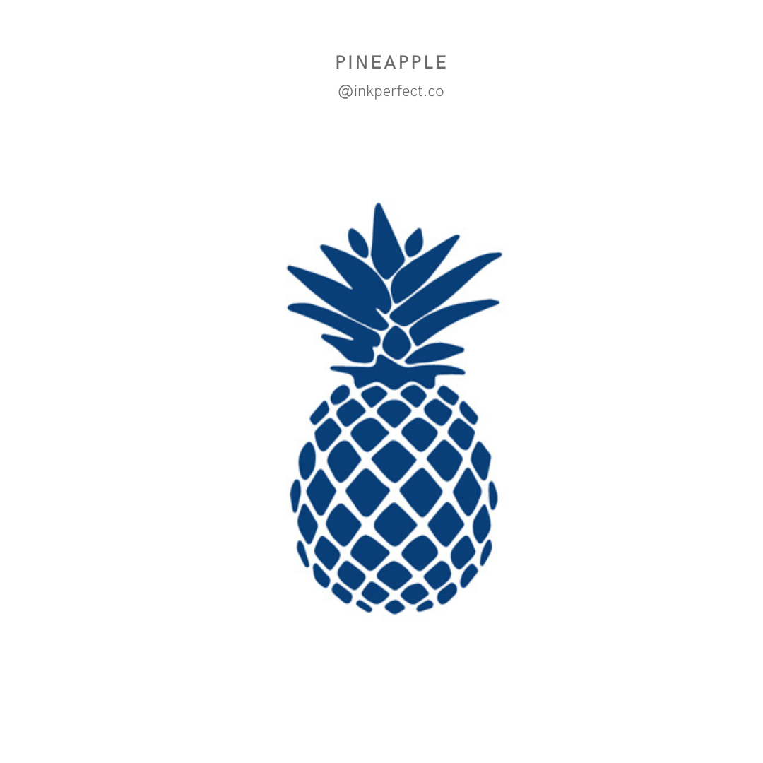 Pineapple | inkperfect's Jagua 5cm x 5cm